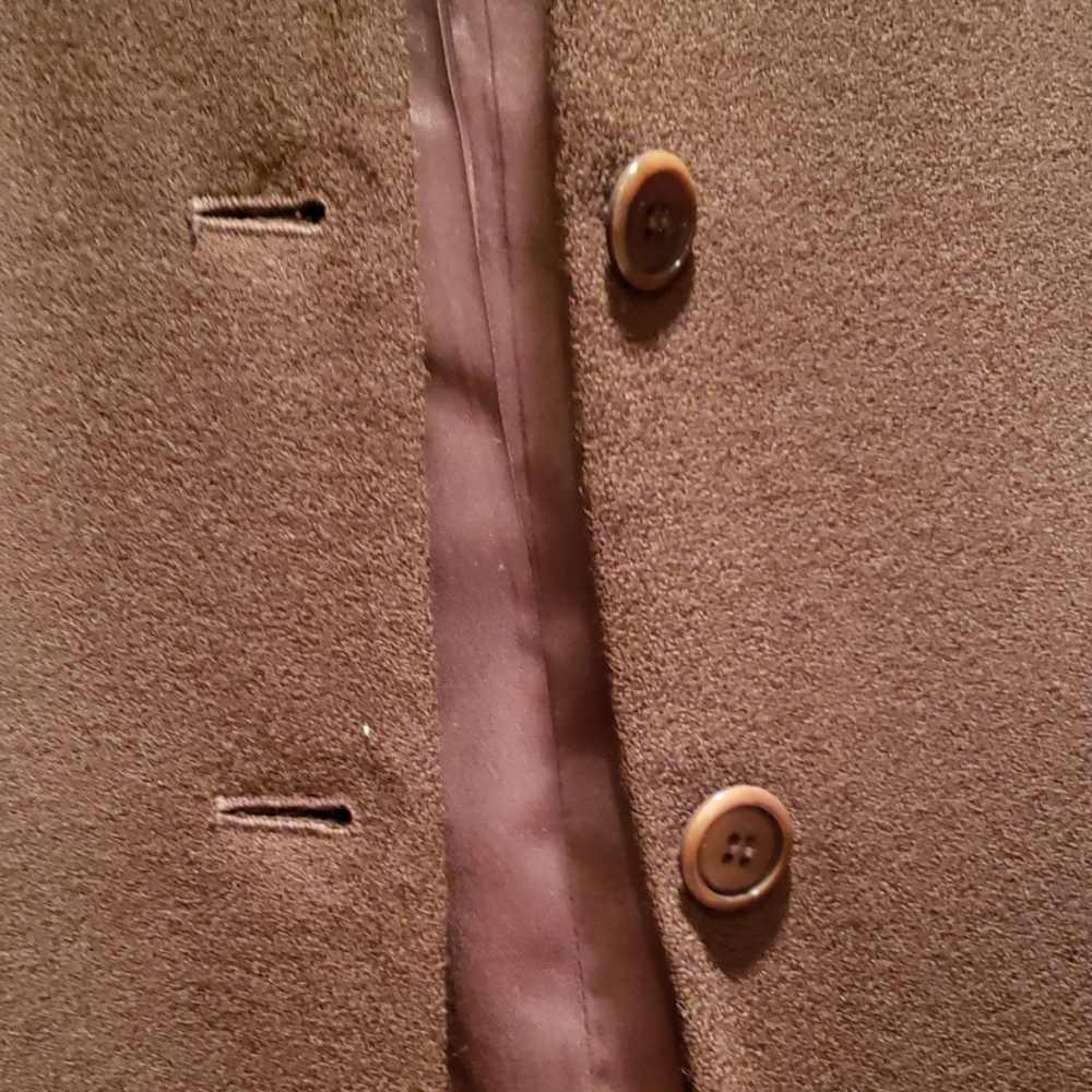 Chocolate Brown Button Down Blazer - image 3